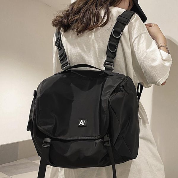 backpack waterproof nylon women female insert buckle large capacity travel bag schoolbag for teenage girls men folding knapsack
backpack waterproof nylon women female insert buckle large capacity travel bag schoolbag for teenage girls men folding knapsack