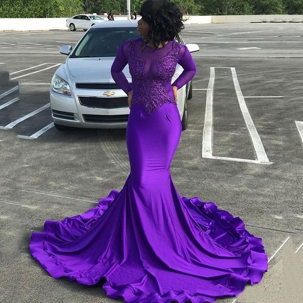 purple long sleeves lace mermaid prom dresses 2021 with appliques sweep train satin formal evening party gowns plus size, Black;red
purple long sleeves lace mermaid prom dresses 2021 with appliques sweep train satin formal evening party gowns plus size, Black;red