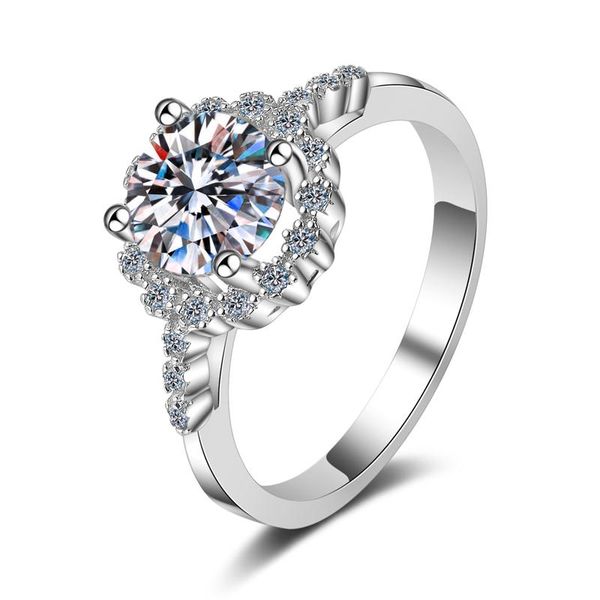 cluster rings passed diamond test stone perfect moissanite single drill ring 925 sterling silve 1ct women fashion jewelry engagement gift, Golden;silver
cluster rings passed diamond test stone perfect moissanite single drill ring 925 sterling silve 1ct women fashion jewelry engagement gift, Golden;silver