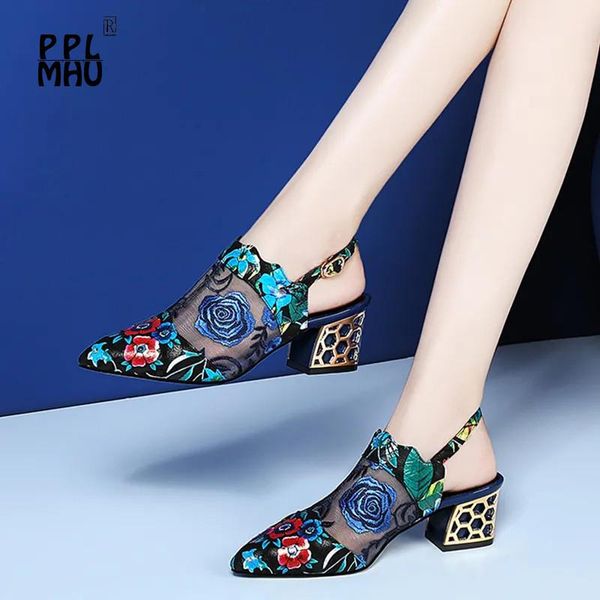 blue mesh ethnic embroider buckle strap square heel women sandals pointed non-slip high shoes 2021 luxury, Black
blue mesh ethnic embroider buckle strap square heel women sandals pointed non-slip high shoes 2021 luxury, Black