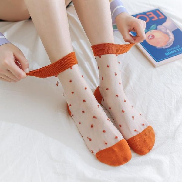 socks & hosiery amorn spring summer silk cotton thin women's pretty dots jacquard breathable female sukka sweet colorful low tube, Black;white
socks & hosiery amorn spring summer silk cotton thin women's pretty dots jacquard breathable female sukka sweet colorful low tube, Black;white