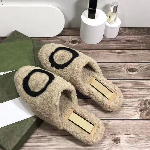 women luxury brand natural sheepskin fur slippers fashion autumn and winter slippers female warm indoor shoessoft, Black
women luxury brand natural sheepskin fur slippers fashion autumn and winter slippers female warm indoor shoessoft, Black