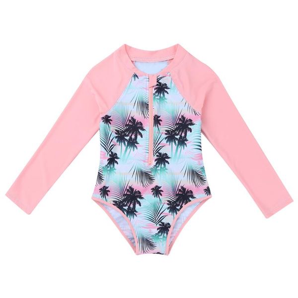 one piece swimsuit print long sleeve girls swimwear bathing suit children rash guard surfing swimming rashguard one-pieces, Black
one piece swimsuit print long sleeve girls swimwear bathing suit children rash guard surfing swimming rashguard one-pieces, Black