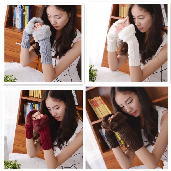 five fingers gloves clearance sale women' fashion winter imitation fur fingerless knitting for girls students, Blue;gray
five fingers gloves clearance sale women' fashion winter imitation fur fingerless knitting for girls students, Blue;gray