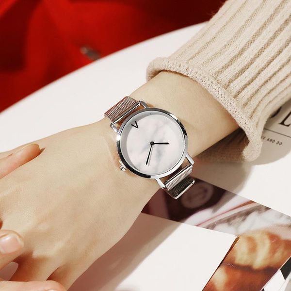brand creative women watches marble quartz watch casual ladies stainless steel female clock relogio feminino wristwatches, Slivery;brown
brand creative women watches marble quartz watch casual ladies stainless steel female clock relogio feminino wristwatches, Slivery;brown