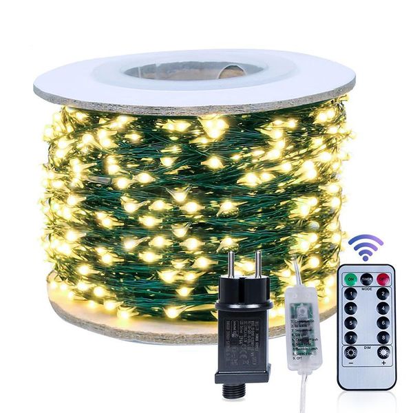 strings 50m 100m fairy lights led string light plug in green wire for wedding outdoor curtain christmas street garland decoration
strings 50m 100m fairy lights led string light plug in green wire for wedding outdoor curtain christmas street garland decoration