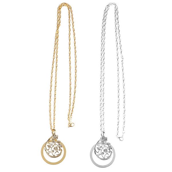 4.5x crystal necklace magnifier hanging loupe utility monocle lens coin magnifying glass necklaces pendant with metal chain, Silver
4.5x crystal necklace magnifier hanging loupe utility monocle lens coin magnifying glass necklaces pendant with metal chain, Silver
