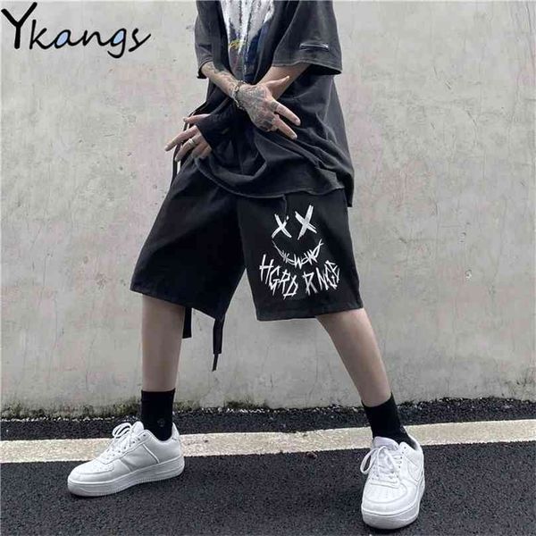 harajuku gothic graffiti streetwear black shorts casual high waist summer women vintage korean punk sport female 210719, White;black
harajuku gothic graffiti streetwear black shorts casual high waist summer women vintage korean punk sport female 210719, White;black