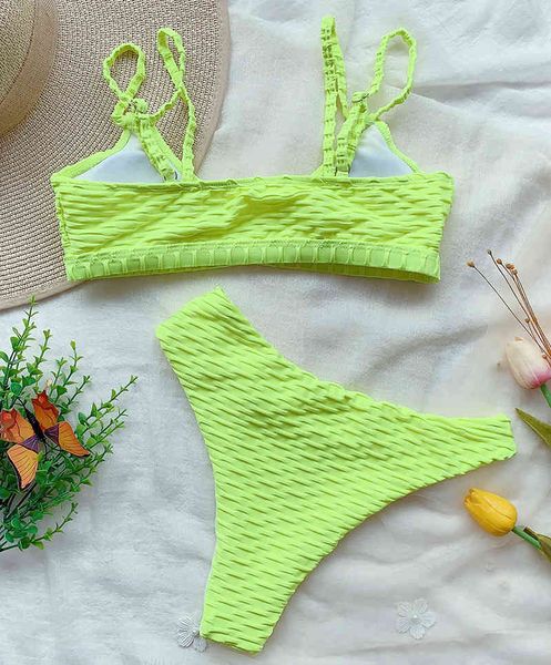 neon green pleated 2021 female swimsuit women swimwear two-pieces bikini set wrinkled mid wast bather bathing suit swiming
neon green pleated 2021 female swimsuit women swimwear two-pieces bikini set wrinkled mid wast bather bathing suit swiming
