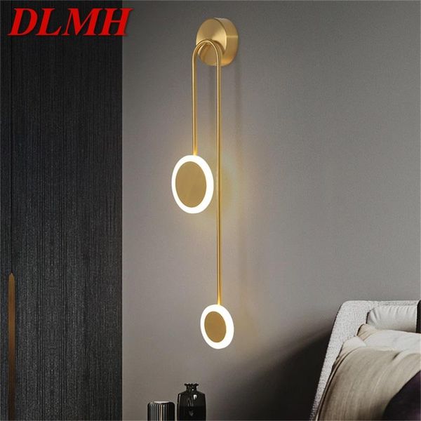 wall lamp dlmh nordic lights sconces contemporary simple brass led indoor for home decoration 
wall lamp dlmh nordic lights sconces contemporary simple brass led indoor for home decoration