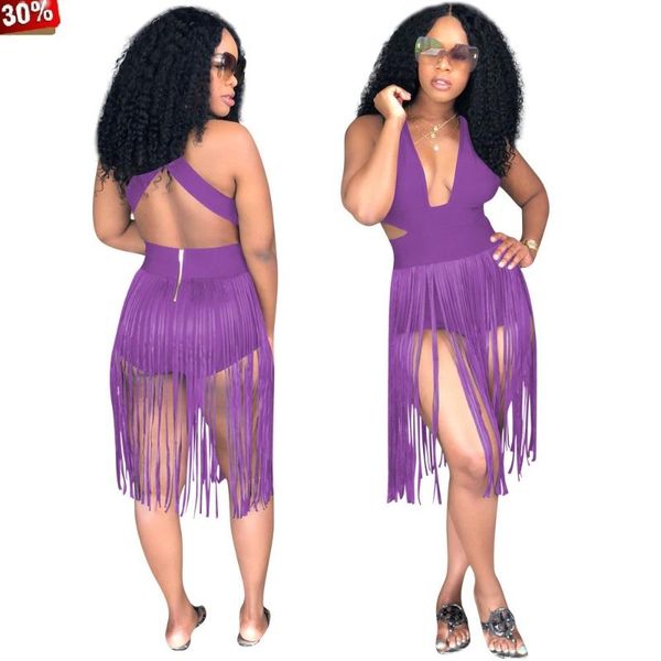women's jumpsuits & rompers jumpsuit backless romper bodysuit tassel body 2021 women sleeveless v-neck open back zip party club outfit, Black;white
women's jumpsuits & rompers jumpsuit backless romper bodysuit tassel body 2021 women sleeveless v-neck open back zip party club outfit, Black;white