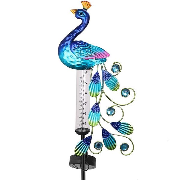 lawn lamps solar powered led lighted metal pea cock peahen rain gauge garden stake multi color automatic backyard colorful
lawn lamps solar powered led lighted metal pea cock peahen rain gauge garden stake multi color automatic backyard colorful