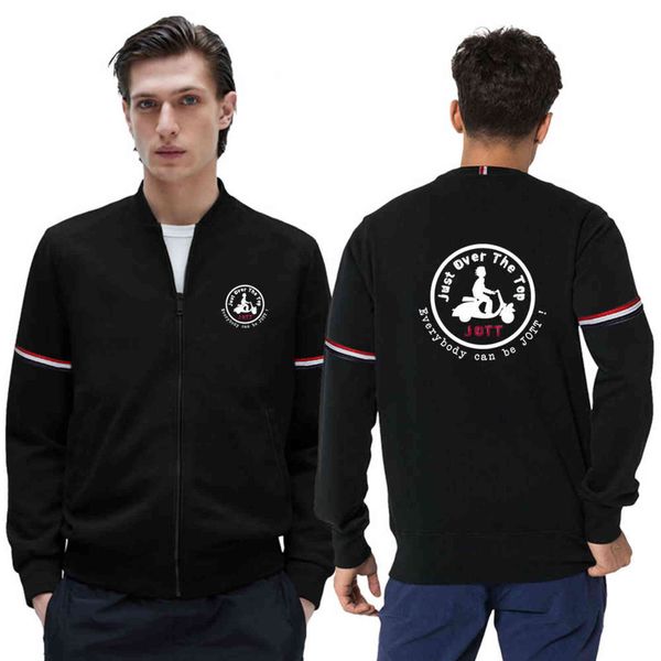 jott fashion men's motorcycle jacket printed long sleeve slim outdoor sports (3 colors), Black;brown
jott fashion men's motorcycle jacket printed long sleeve slim outdoor sports (3 colors), Black;brown