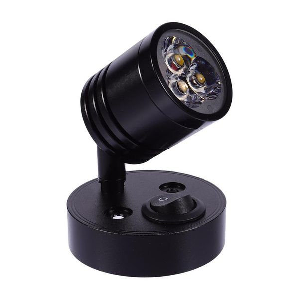 wall lamp 1pc 12v flexible rv boat led light yacht aluminum suction