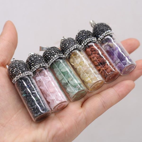 charms natural semi-precious stone cylindrical bottle shape pendant rose quartz aventurine16x55mm for jewelry making necklaces gift, Bronze;silver
charms natural semi-precious stone cylindrical bottle shape pendant rose quartz aventurine16x55mm for jewelry making necklaces gift, Bronze;silver