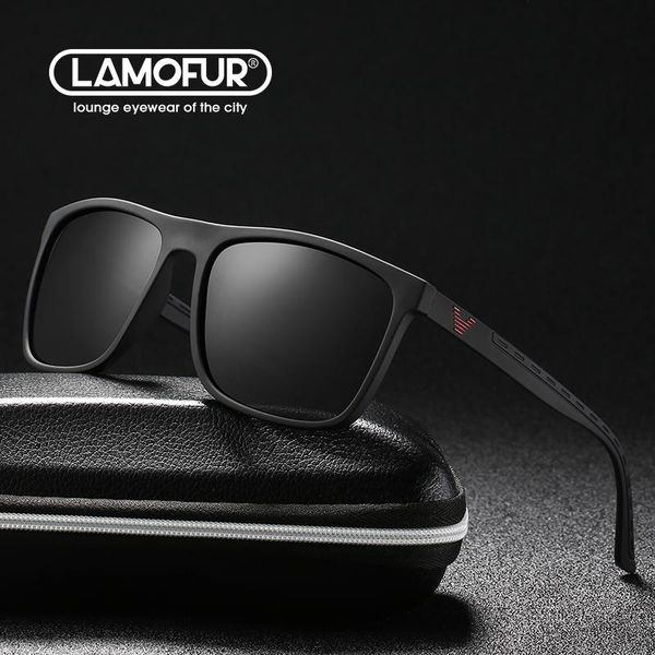 sunglasses lamofur 2021 polarized square outdoor fishing riding men's street selfie trend 1909, White;black
sunglasses lamofur 2021 polarized square outdoor fishing riding men's street selfie trend 1909, White;black