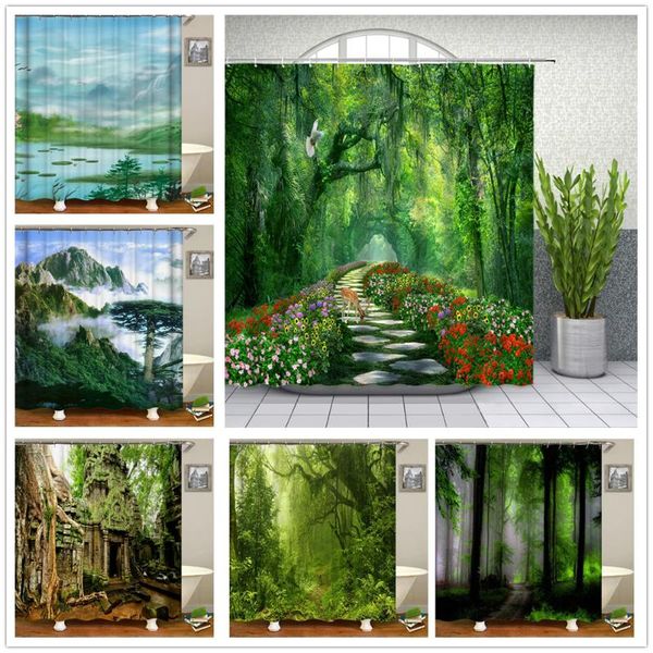 shower curtains forest natural scenery waterproof curtain tree landscape bathroom polyester fabric
shower curtains forest natural scenery waterproof curtain tree landscape bathroom polyester fabric