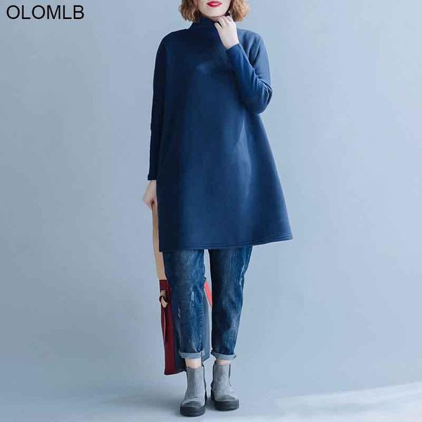 women's hoodies & sweatshirts 2021 autumn winter long sleeve big size loose cotton solid plus women thicken turtleneck female shirts, Black
women's hoodies & sweatshirts 2021 autumn winter long sleeve big size loose cotton solid plus women thicken turtleneck female shirts, Black