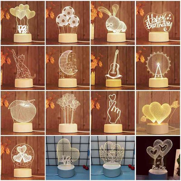 led night heart-shaped balloon acrylic 3d illusion table lamp valentine's day gift for home decorative light
led night heart-shaped balloon acrylic 3d illusion table lamp valentine's day gift for home decorative light