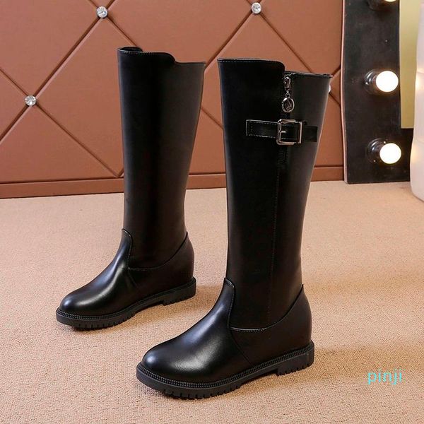 boots women fashion winter slim flat thigh high platform female long ladies punk riding mid-calf botas, Black
boots women fashion winter slim flat thigh high platform female long ladies punk riding mid-calf botas, Black