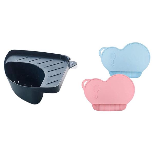 sink filter mesh basket kitchen drain stand tripod filter-dark blue with 2 pcs baby silicone placemat storage baskets
sink filter mesh basket kitchen drain stand tripod filter-dark blue with 2 pcs baby silicone placemat storage baskets