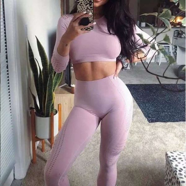 women's tracksuits tracksuits back open navel long sleeve yoga fitness suit women sports ladies jogging sportwear woman oxz0, Gray
women's tracksuits tracksuits back open navel long sleeve yoga fitness suit women sports ladies jogging sportwear woman oxz0, Gray