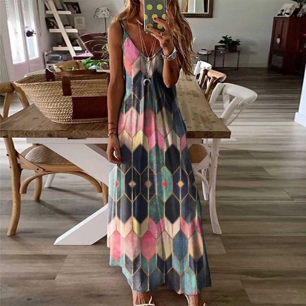 casual dresses for women 2021 plus size fashion sleeveless v-neck loose print tank long dress ladies summer, Black;gray
casual dresses for women 2021 plus size fashion sleeveless v-neck loose print tank long dress ladies summer, Black;gray