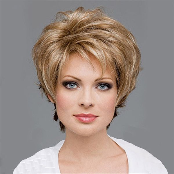 short blonde straight wig with bangs looking natural synthetic wig heat resistant fiber wigs for women daily party use, Black
short blonde straight wig with bangs looking natural synthetic wig heat resistant fiber wigs for women daily party use, Black