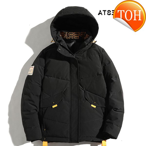 2021 brand winter men down jacket white duck hooded s warm coat parka thicken stand-up collar embroidery, Black
2021 brand winter men down jacket white duck hooded s warm coat parka thicken stand-up collar embroidery, Black