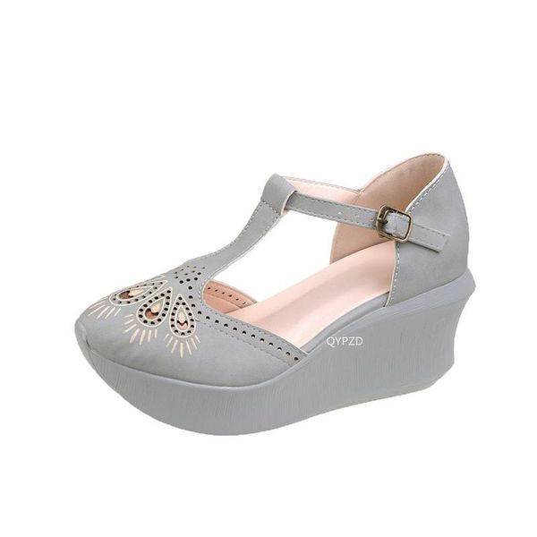 dress shoes summer sandals 2021 women pu leather buckle strap casual wedges handmade platform ladies zapatos de mujer, Black
dress shoes summer sandals 2021 women pu leather buckle strap casual wedges handmade platform ladies zapatos de mujer, Black