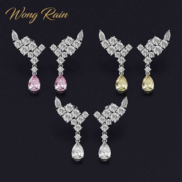 wong rain luxury 100% 925 sterling silver pear created moissanite gemstone drop dangle wing earrings fine jewelry gift wholesale, Golden
wong rain luxury 100% 925 sterling silver pear created moissanite gemstone drop dangle wing earrings fine jewelry gift wholesale, Golden