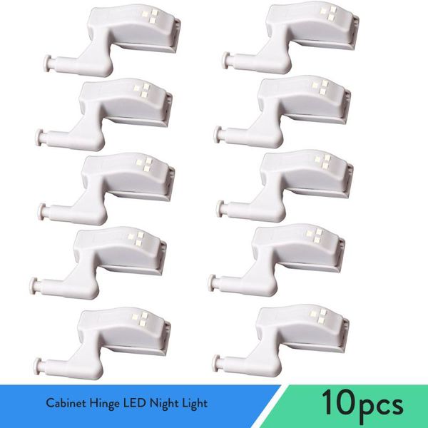 10x universal cabinet hinge led night light kitchen bedroom living room cupboard wardrobe 0.25w inner sensor hardware
10x universal cabinet hinge led night light kitchen bedroom living room cupboard wardrobe 0.25w inner sensor hardware