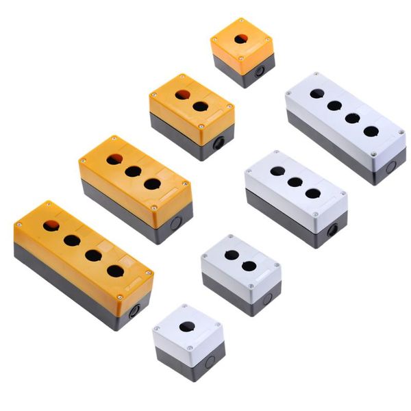 smart home control mounting hole 22mm waterproof mushroom push button switch box yellow white 1hole 2hole 3hole 4hole
smart home control mounting hole 22mm waterproof mushroom push button switch box yellow white 1hole 2hole 3hole 4hole