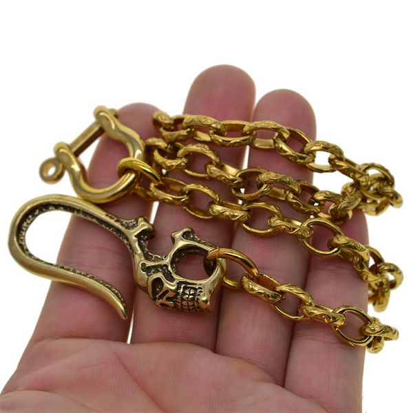 keychains men brass key wallet chain ring links jeans holder biker westen style, Silver
keychains men brass key wallet chain ring links jeans holder biker westen style, Silver