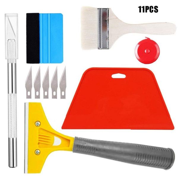 professional hand tool sets 11pcs/set car tools wrap film sticker wrapping auto window foil squeegee razor scraper cutter aid tinting
professional hand tool sets 11pcs/set car tools wrap film sticker wrapping auto window foil squeegee razor scraper cutter aid tinting