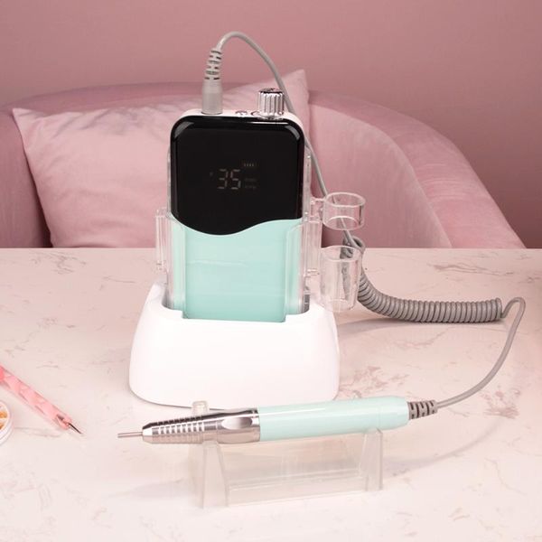 nail drill & accessories mermaid handle brushless 35000rpm portable electric machine set for manicure file deskbase
nail drill & accessories mermaid handle brushless 35000rpm portable electric machine set for manicure file deskbase