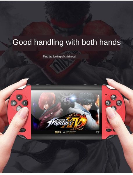 handheld player built-in games portable-console 4.3inch hd screen classic retro mini portable players game