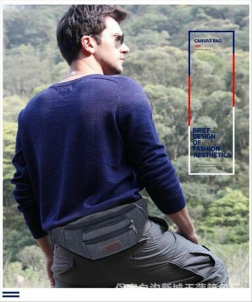 men's canvas sports shoulder bag wallet travel waist hip pack lot purse travelling mobile phone bag waist packs
men's canvas sports shoulder bag wallet travel waist hip pack lot purse travelling mobile phone bag waist packs