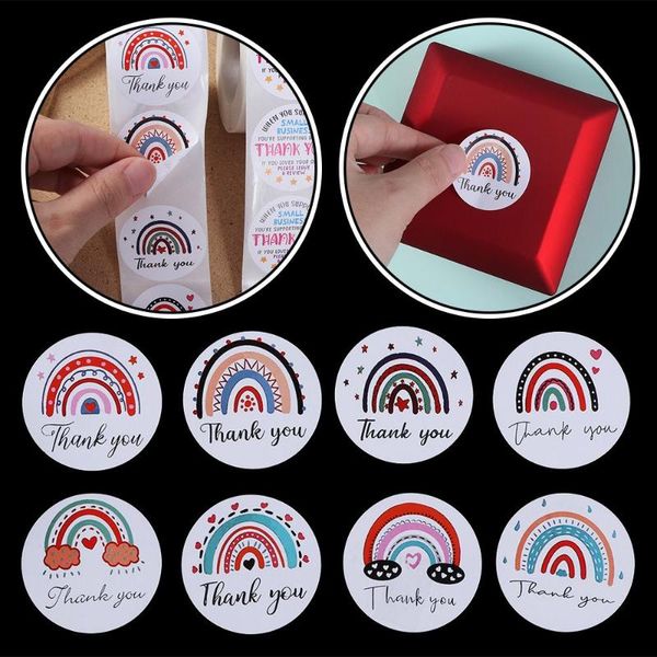 gift wrap 500pcs 15inch thank you stickers rainbow scrapbook labels happy birthday for wedding envelope seal handmade stationery sticker
gift wrap 500pcs 15inch thank you stickers rainbow scrapbook labels happy birthday for wedding envelope seal handmade stationery sticker