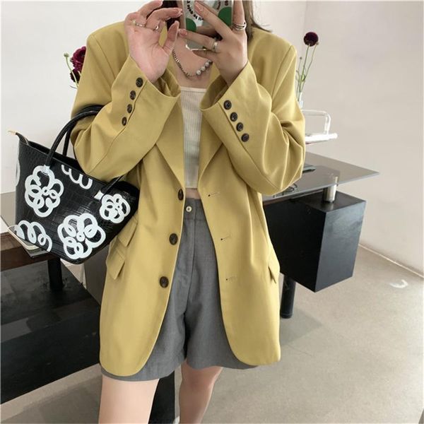 women's suits & blazers harajuku pure color chic ol femme office lady autumn streetwear retro 2021 jackets elegant loose stylish, White;black
women's suits & blazers harajuku pure color chic ol femme office lady autumn streetwear retro 2021 jackets elegant loose stylish, White;black