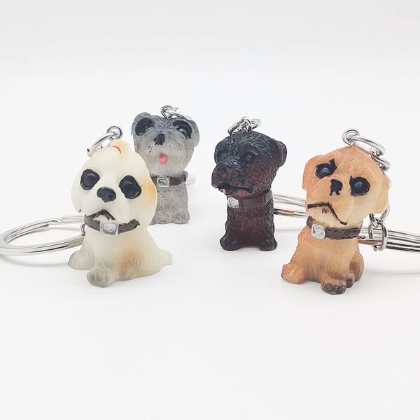 2021 fashion keychain creative cartoon key chain resin pet dog bag pendant decoration gift, Silver
2021 fashion keychain creative cartoon key chain resin pet dog bag pendant decoration gift, Silver