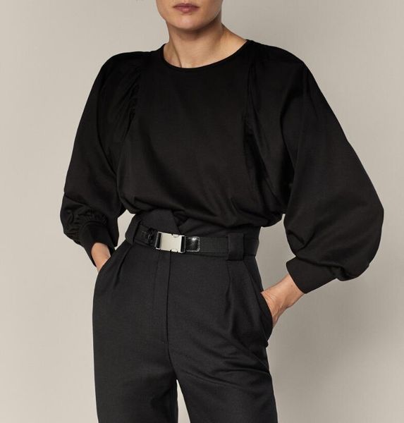 women's blouses & shirts women puff sleeve blouse lady long o neck shirt female ol office pullover spring 2021, White
women's blouses & shirts women puff sleeve blouse lady long o neck shirt female ol office pullover spring 2021, White