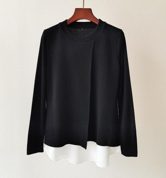 spring collections black/pink jointed cotton sweater size 0- 5 uk fashion women's sweaters, White;black
spring collections black/pink jointed cotton sweater size 0- 5 uk fashion women's sweaters, White;black