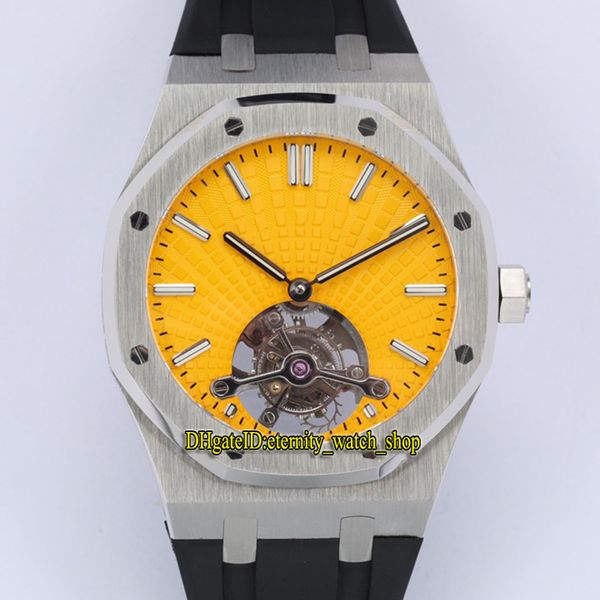 r8f ec26522 mens watch real tourbillon cal.2924 r82924 hand-winding mechanical yellow dial 41mm stainless case rubber strap 26515 super vers, Slivery;brown
r8f ec26522 mens watch real tourbillon cal.2924 r82924 hand-winding mechanical yellow dial 41mm stainless case rubber strap 26515 super vers, Slivery;brown