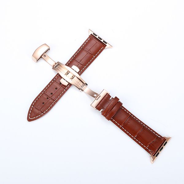 suitable for apple watch light brown white wire strap butterfly buckle style 38-40 42-44mm, Black;brown
suitable for apple watch light brown white wire strap butterfly buckle style 38-40 42-44mm, Black;brown