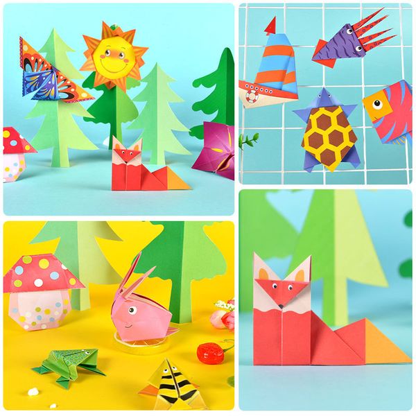 54pcs/set cartoon pattern home origami kingergarden art craft diy educational toy paper double sided creativity toys for kids
54pcs/set cartoon pattern home origami kingergarden art craft diy educational toy paper double sided creativity toys for kids
