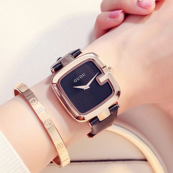 hong kong ancient europe guou fashion personality temperament light luxury net red watch women's square watch, Slivery;brown
hong kong ancient europe guou fashion personality temperament light luxury net red watch women's square watch, Slivery;brown