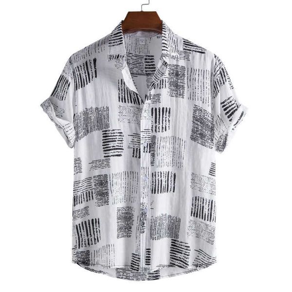 linen shirt men's summer beach breathable loose shirt for men short sleeve hawaiian printed shirts 210527, White;black
linen shirt men's summer beach breathable loose shirt for men short sleeve hawaiian printed shirts 210527, White;black