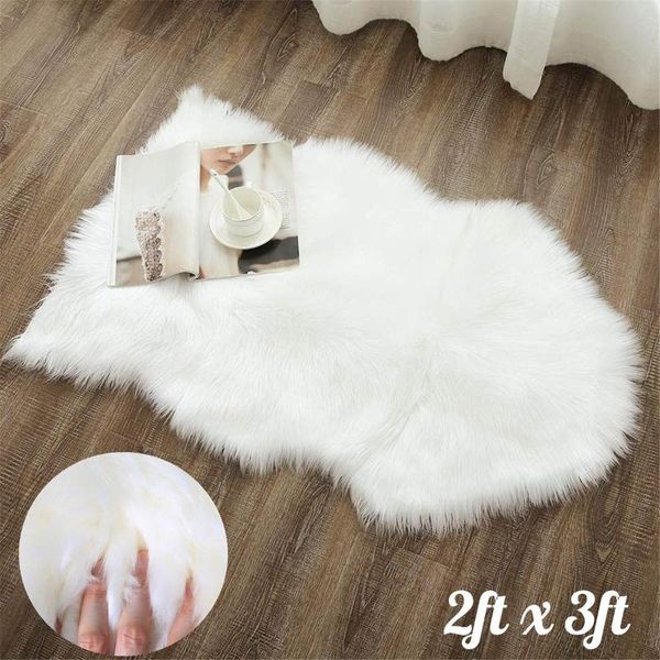 carpets fur artificial sheepskin hairy carpet living room bedroom rugs skin plain fluffy area washable fauxmats 
carpets fur artificial sheepskin hairy carpet living room bedroom rugs skin plain fluffy area washable fauxmats
