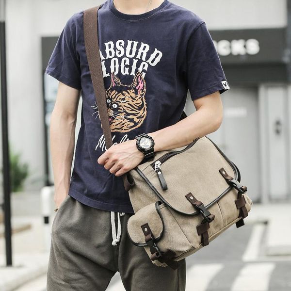 school bags postman bag trendy casual one-shouldered cross-bag korean version canvas men's cross-body
school bags postman bag trendy casual one-shouldered cross-bag korean version canvas men's cross-body